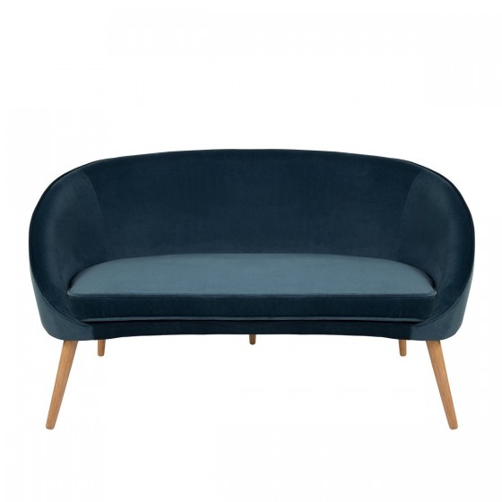 Canapé 2 places bleu foncé, Gamme safir