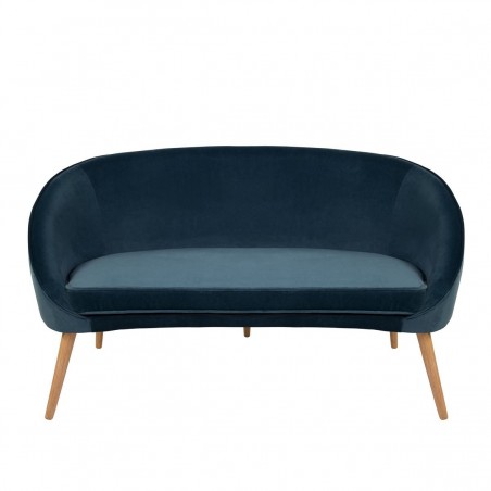 Canapé 2 places bleu foncé, Gamme safir