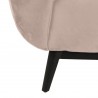 Canapé 3 places velours beige, Gamme amaro