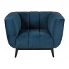 Fauteuil velours bleu, Gamme amaro
