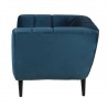 Fauteuil velours bleu, Gamme amaro