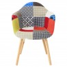 Fauteuil multicolore, Gamme patch