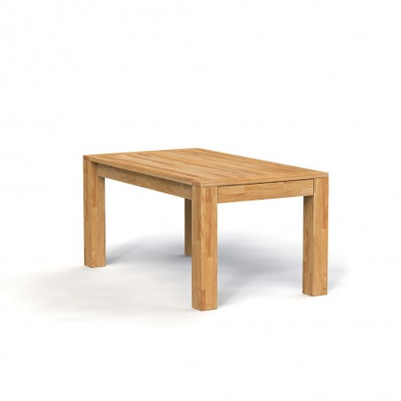 Table a diner en chêne et avec rallonge, Gamme puno