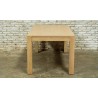 Table à diner extensible en chêne, 180-235 cm, Gamme milan