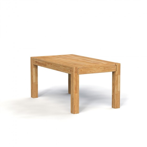 Table a diner en chêne et à rallonge, Gamme korium