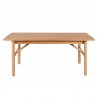 Table à manger 180 cm chêne naturel, Gamme gost