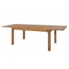 Table à manger extensible, 160 cm, extensible a 250 cm, couleur chêne miel, Gamme LATINA