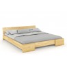 Lit adulte design en pin massif , Gamme indigo