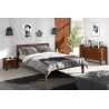 Lit en bois massif pin style contemporain  , Gamme aga