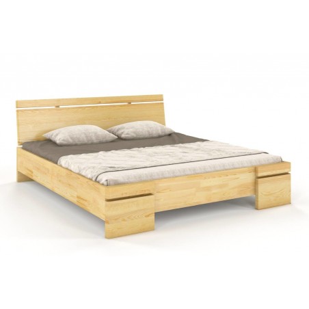 LIT CONTEMPORAIN ADULTE EN BOIS PIN MASSIF  ? GAMME NASH