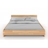Lit bas design en  bois hetre massif , Gamme slim