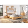 Lit en bois massif hetre  , Gamme nash
