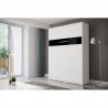 Lit escamotable vertical 160x200 blanc , Gamme concept