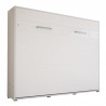 LIT ESCAMOTABLE HORIZONTAL 160X200 BLANC , GAMME CONCEPT