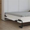 LIT ESCAMOTABLE HORIZONTAL 160X200 BLANC , GAMME CONCEPT
