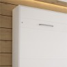 LIT ESCAMOTABLE HORIZONTAL 160X200 BLANC , GAMME CONCEPT