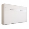 Lit escamotable horizontal 120x200 blanc , Gamme concept