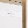 Lit escamotable horizontal 120x200 blanc , Gamme concept