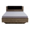 Lit  double contemporain 160x200  avec 2 chevets inclus , Gamme boston