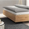 Lit double avec 2 chevets inclus , Gamme nevada