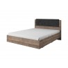 Lit  double contemporain 160x200  avec 2 chevets inclus , Gamme boston
