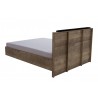 Lit  double contemporain 160x200  avec 2 chevets inclus , Gamme boston