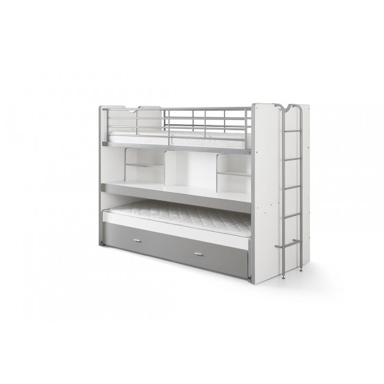 Lit superpose enfant 90x200 avec rangements , Gamme bonny