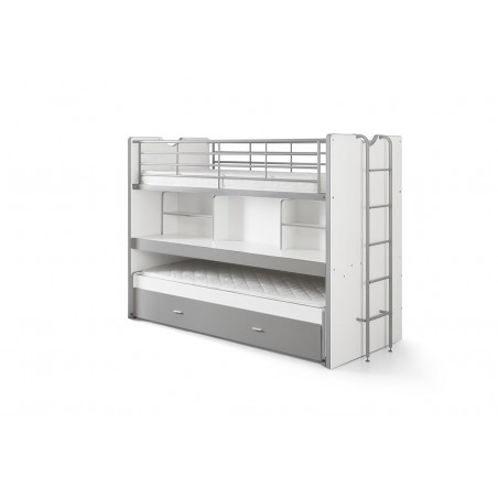 Lit superpose enfant 90x200 avec rangements , Gamme bonny