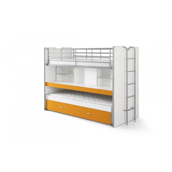 Lit superpose enfant 90x200 avec rangements , Gamme bonny