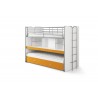 Lit superpose enfant 90x200 avec rangements , Gamme bonny