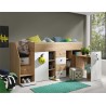 LIT ENFANT COMBINE 90X200  AVEC ESCALIER  ET  BUREAU ? GAMME SMART