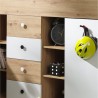 LIT ENFANT COMBINE 90X200  AVEC ESCALIER  ET  BUREAU ? GAMME SMART