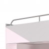 Lit combiné enfant 90x200  avec escalier et rangements  , Gamme camy
