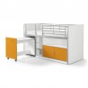 Lit compact enfant 90x200 avec bureau- Gamme bonny