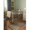 Lit bebe 120x60 blanc ou gris, Gamme lounge, marque vox