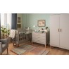 Lit bebe 120x60 blanc ou gris, Gamme lounge, marque vox