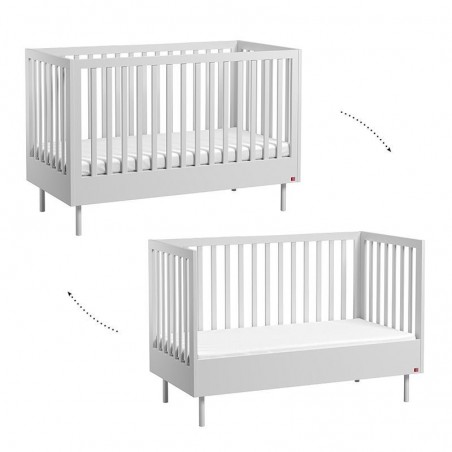 Lit bebe 140x70 evolutif , Gamme cute, marque vox