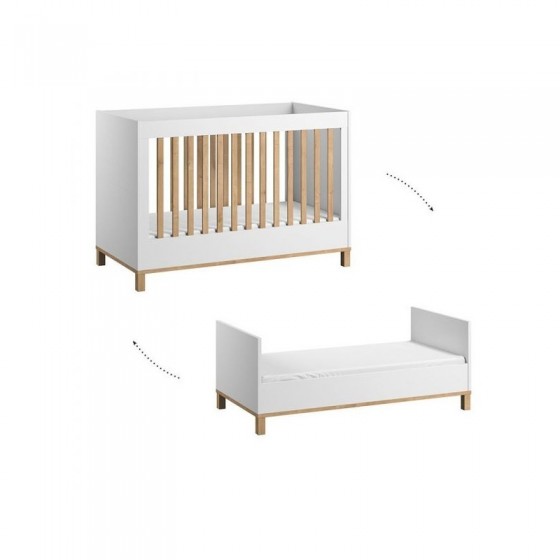 Lit bebe 140x70 evolutif design, Gamme altitude, marque vox