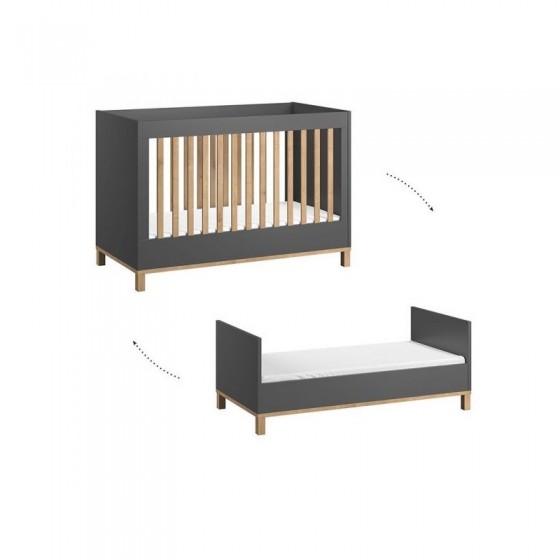 Lit bebe 140x70 evolutif design, Gamme altitude, marque vox