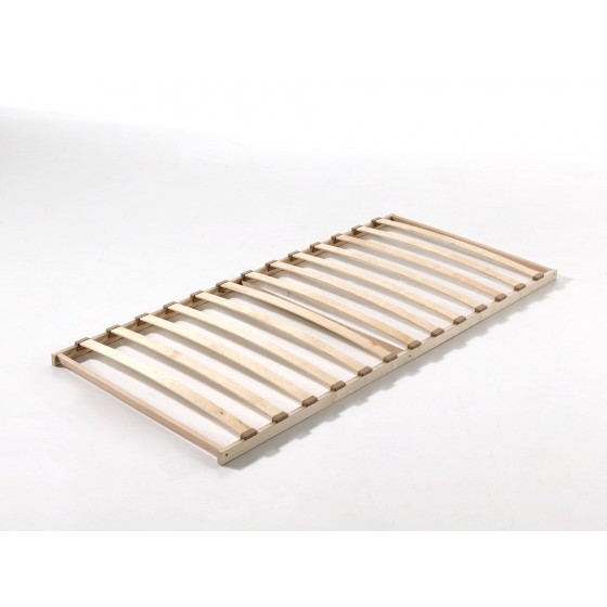 Sommier 13/17 lattes en bois massif 90x200 , Gamme somy