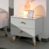 Chevet design 2 tiroirs enfant  , Gamme billy