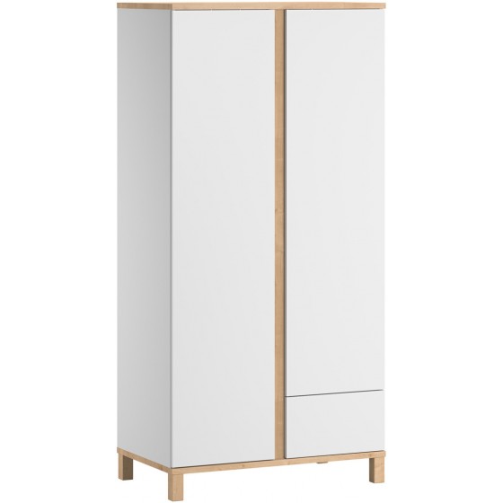 Armoire-dressing bebe 2 portes, 1 tiroir, Gamme altitude, marque vox