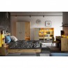 Commode enfant 1 porte, 3 tiroirs et 1 niche, Gamme CUBE