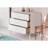 Commode 3 tiroirs, Gamme cute, marque vox
