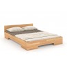 LIT DESIGN 2 PERSONNES  EN BOIS HETRE MASSIF , dimension 180x200, GAMME VENTO