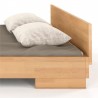 LIT DESIGN 2 PERSONNES  EN BOIS HETRE MASSIF , dimension 180x200, GAMME VENTO