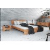 Lit en chêne, dimension 140 x 190, Gamme Limassol