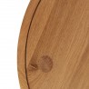 Bout de canapé chêne naturel, Gamme TEMPO