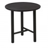 Bout de canapé chêne noir, Gamme TEMPO
