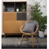 Fauteuil en rotin, Gamme TARA